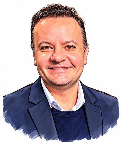 Caricatura de Bruno Kryminice
